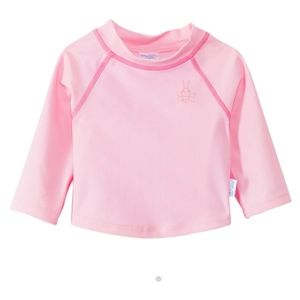 NWT iPlay Rash Guard UPF Swim Water Shirt Swimwear Long Sleeve Pink